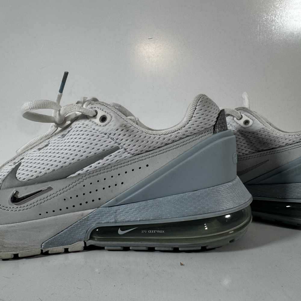 Nike Air Max 2023 White Grey Men’s Size 10.5 | Used Condition FZ4420-025 - Picture 7 of 12